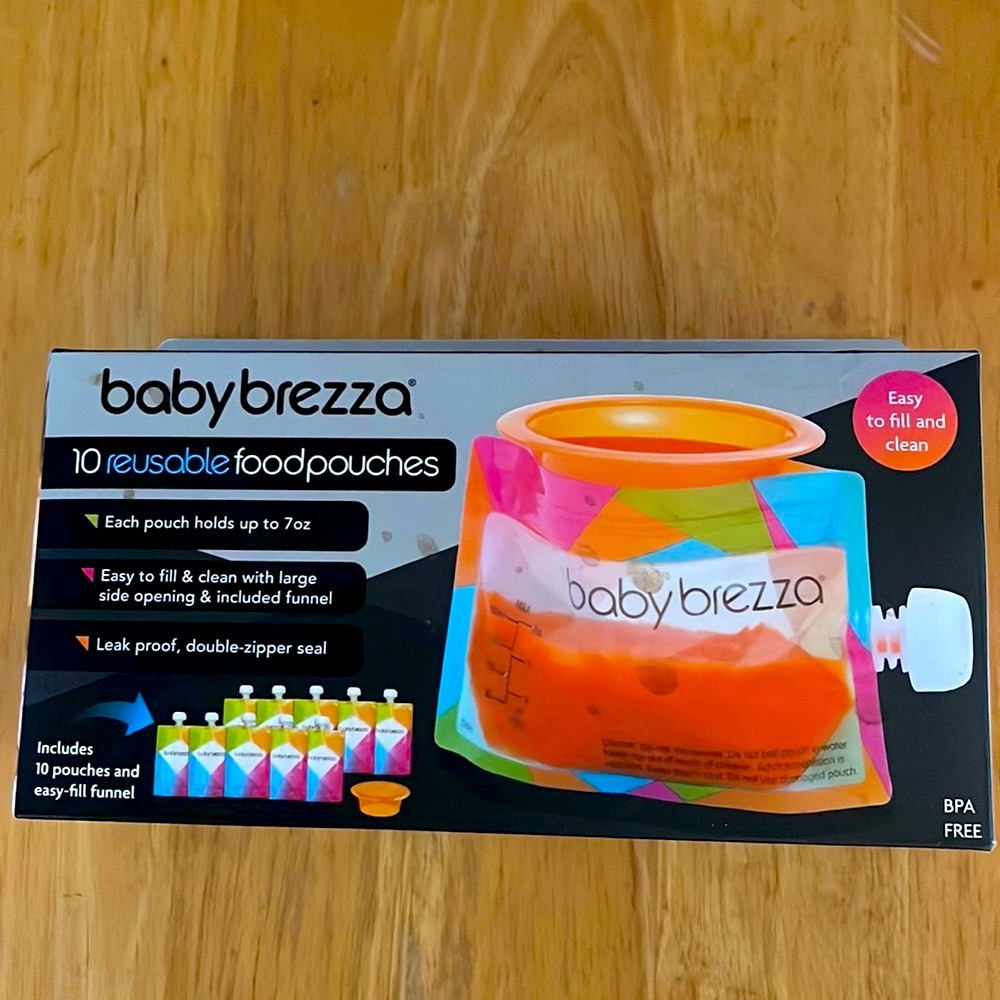 Baby Brezza Reusable Food Pouches